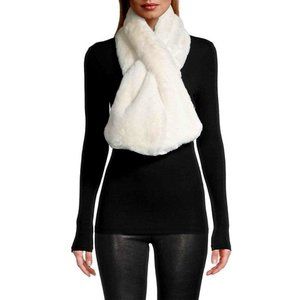 Curateur Box Of Style Rachel Zoe Apparis Bambi Lightweight Faux Fur Scarf Cream